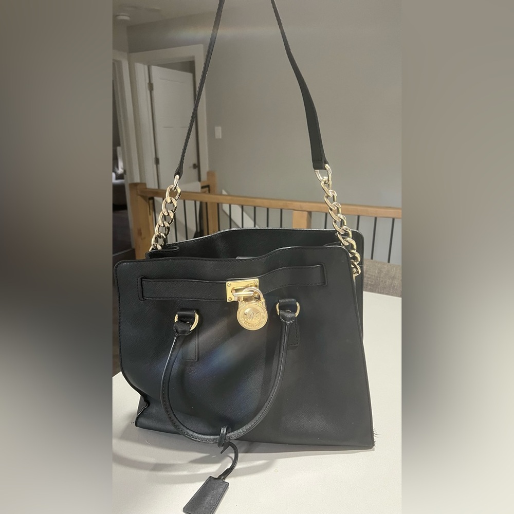 Michael Kors Black large saffiano